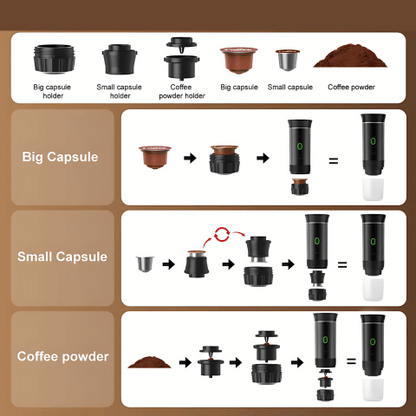 XpressoBrew™ - Portable Coffee Machine