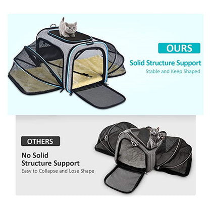 PawVoyage™ - Expandable Pet Carrier